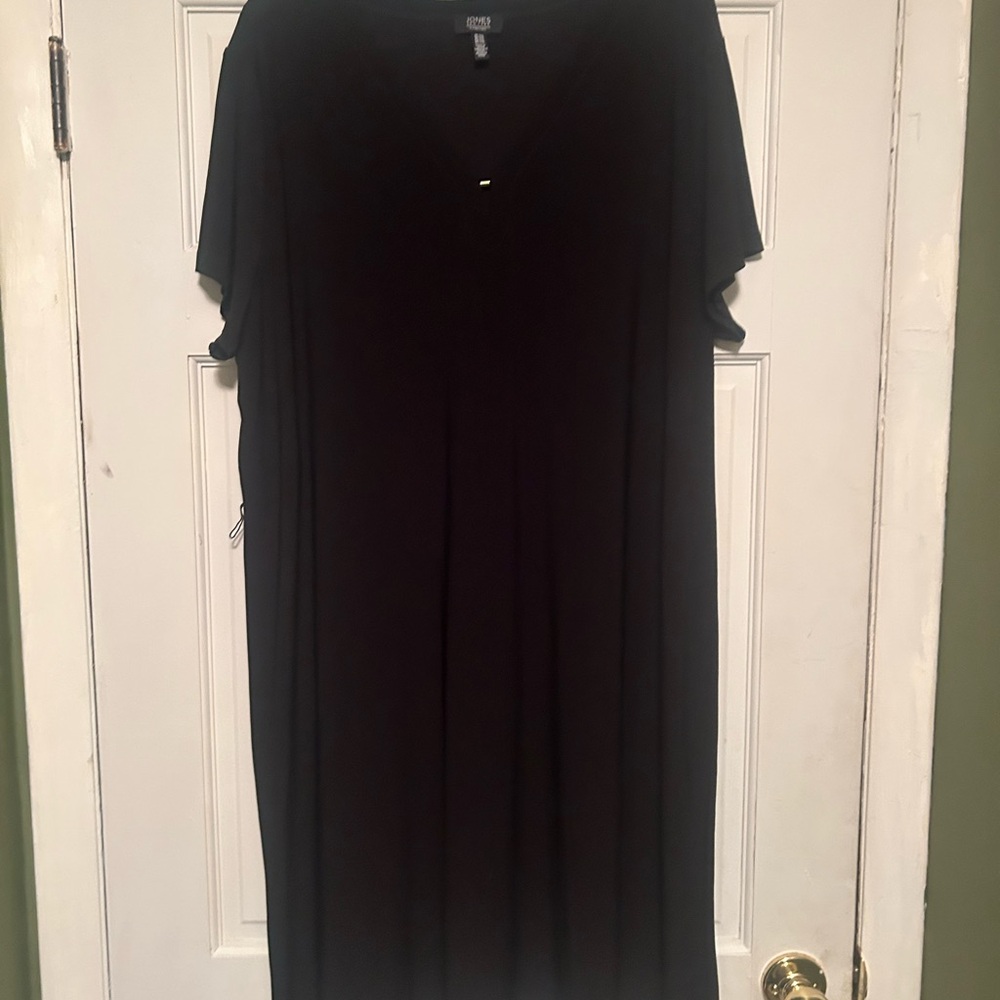 Jones New York Black Midi Dress